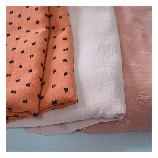 女性のドレスのためのホット販売エアフロー ポリエステル ブラック ドット ジャカード Cey 生地